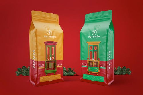 手工咖啡品牌及包裝設(shè)計,新穎并帶有異國風情